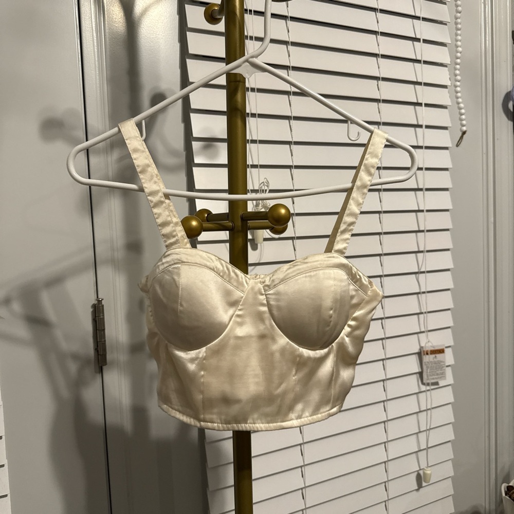 Satin Corset Top